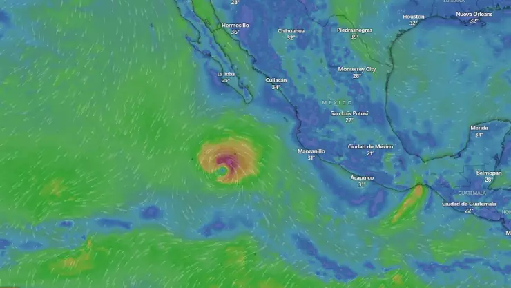 Esta es UBICACIÓN de la tormenta tropical Carlotta que amenaza al territorio mexicano