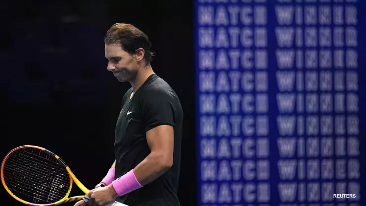 Rafael Nadal cae en el ATP Finals 