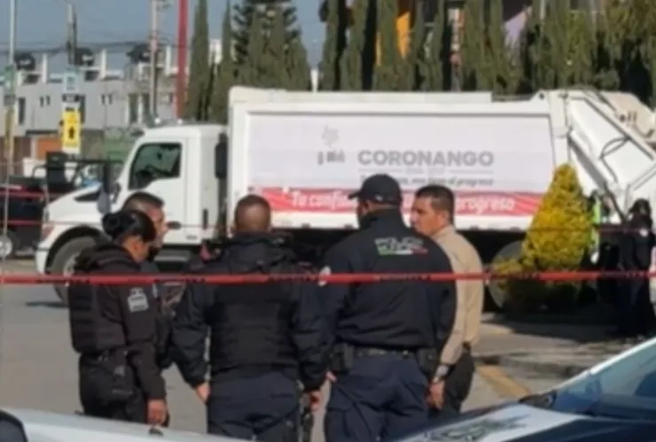 Abandonan cuerpo embolsado dentro de contenedor de basura en San Francisco, Coronango hoy