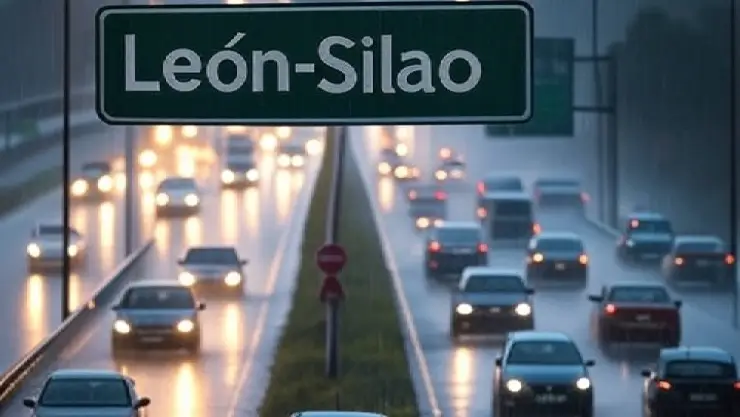 Tráfico en la León-Silao hoy