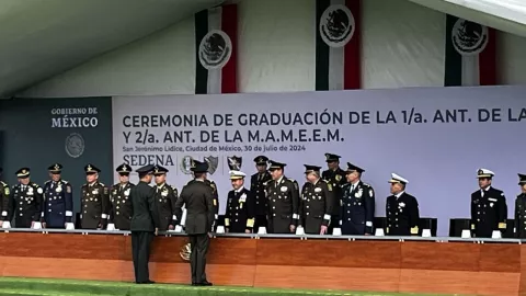 Este día también se graduaron 19 jefes de la Maestría en Dirección Estratégica con Especialidad en Estado Mayor