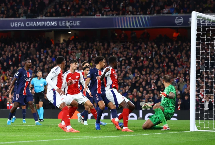Arsenal vs PSG