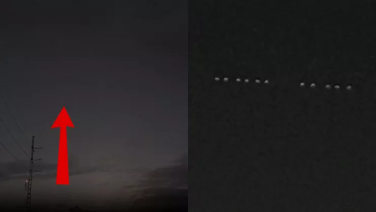 Avistan extrañas luces en el cielo de Michoacán.