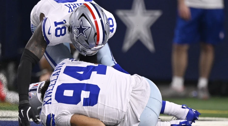 Marshawn Kneeland (94), jugador de los Cowboys de la NFL que fue hallado sin vida.