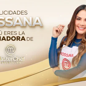 Rossana Nájera Ganadora MasterChef Celebrity 2024.