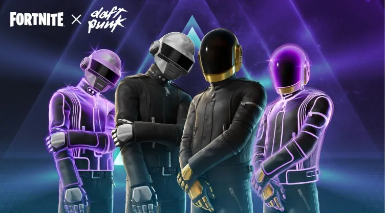 Fortnite anuncia Daft Punk Experience fecha, horarios y cómo disfrutar del evento