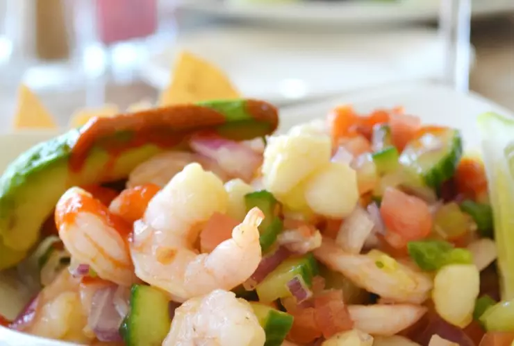 camarones ceviche