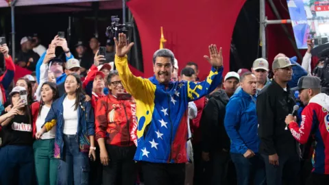Argumentan fraude en la elección de Venezuela