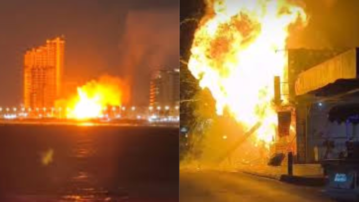 Explosión en Mazatlán