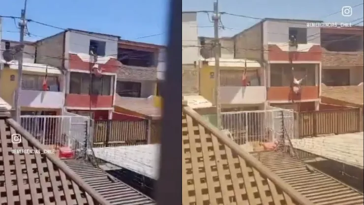 Hombre arroja a amante de su esposa