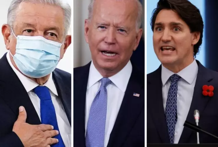 Joe Biden tendrá cumbre con AMLO y Trudeau en Washington