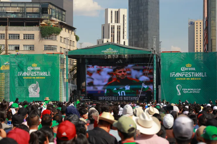 El FIFA Fan Fest de la Ciudad de México en el Mundial de Qatar 2022