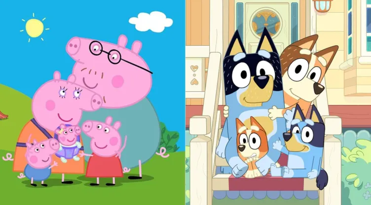 6 juguetes de Peppa Pig y Bluey que enseñan a los niños a ser más ordenados