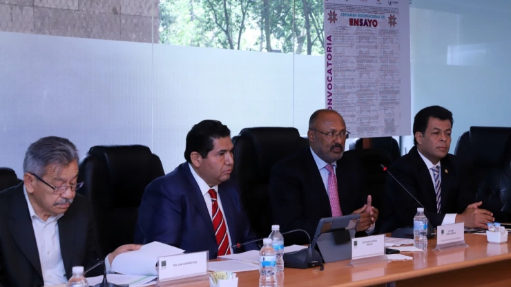 Legisladores reunión EZLN