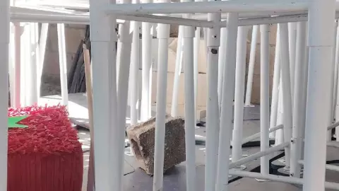 Hombre ataca con piedras comedor comunitario en Mérida