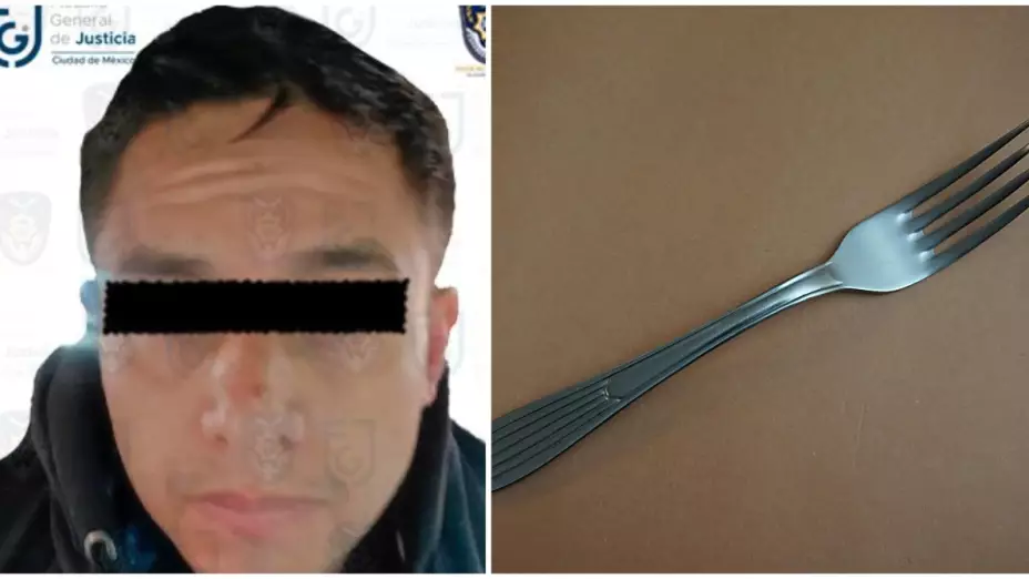 Detienen a sujeto que casi asesinó a su novia con un tenedor en Iztacalco