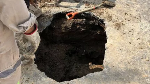 En estos puntos de Aguascalientes se reportan socavones tras las lluvias de julio y agosto