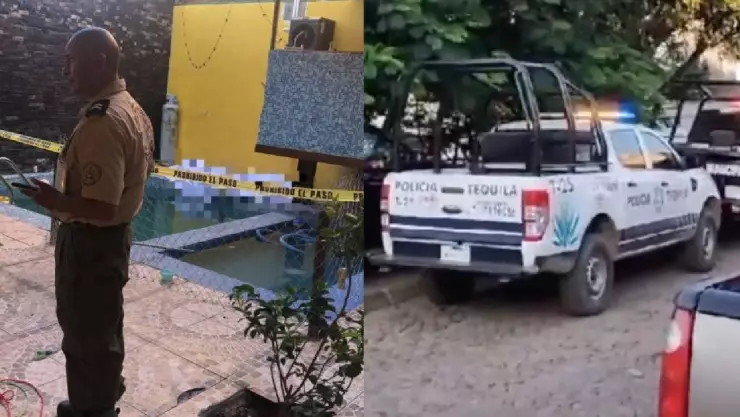 VIDEO Hermanas mueren electrocutadas en una alberca cuando rescataban a su sobrino, en Jalisco