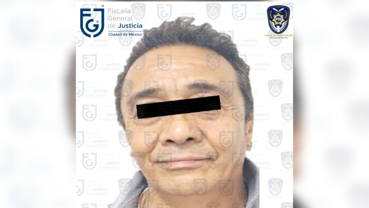 El hombre fue detenido por agente de la Fiscalía.