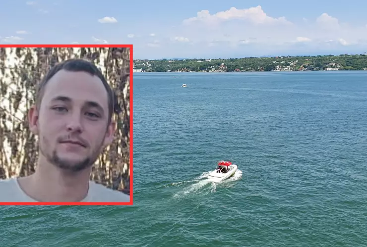 Reportan el hallazgo de un cuerpo en el lago de Tequesquitengo.