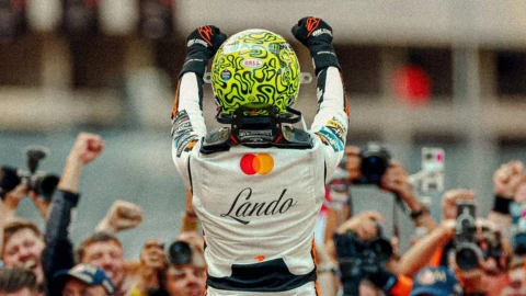 Lando Norris gana el Gran Premio de Mónaco.