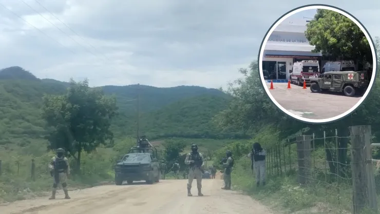Se accidentan militares en Paredones, Culiacán