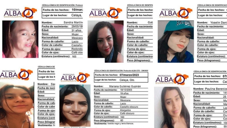 Celeya mujeres desaparecidas Alerta Alba