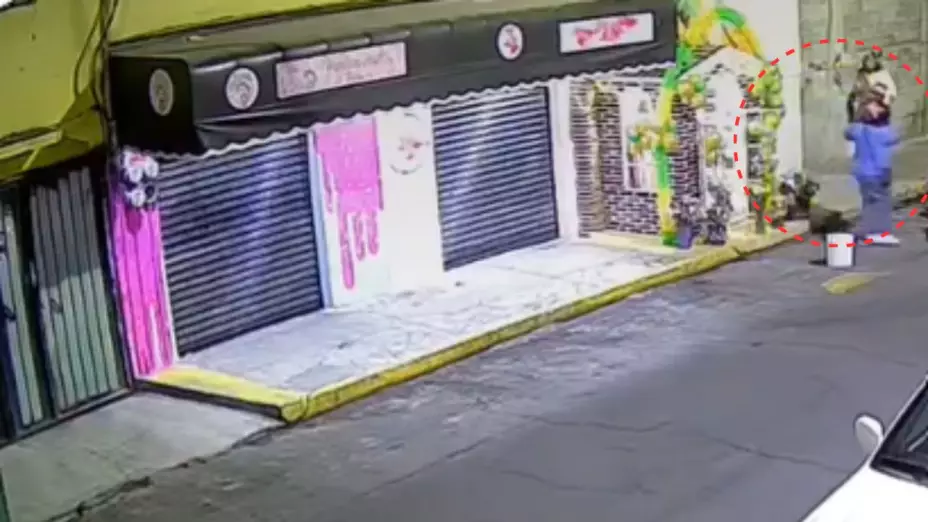 Hombres se roban la imagen de San Judas Tadeo de un altar Iztapalapa