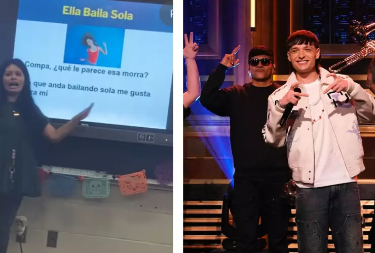 Al estilo de Peso Pluma maestra enseña español con corridos bélicos