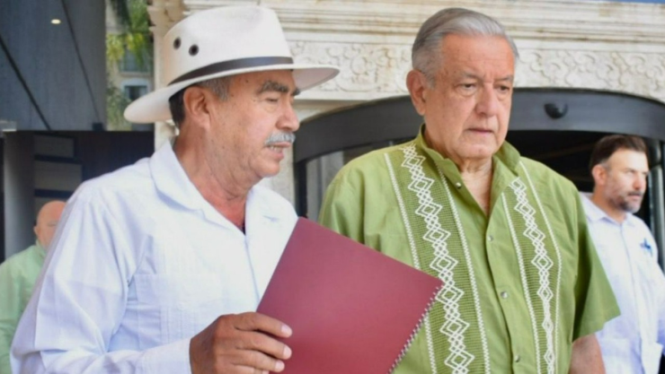 AMLO da positivo a Covid-19; Adán Augusto encabezará mañaneras