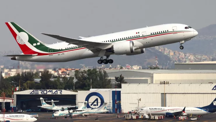 avion presidencial entregan