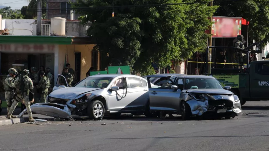 Balacera en la colonia Rafael Buelna en Culiacán