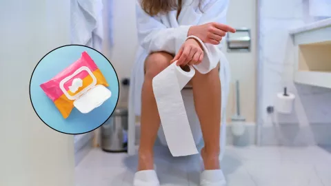 ¿Qué es mejor: papel de baño o toallitas húmedas? La ciencia responde