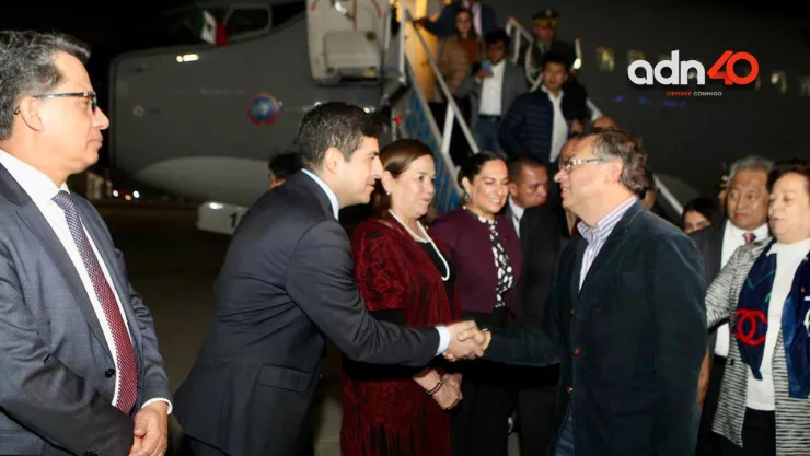 Gustavo Petro, presidente de Colombia, en México