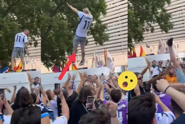 REAL MADRID FANÁTICO SE LANZA