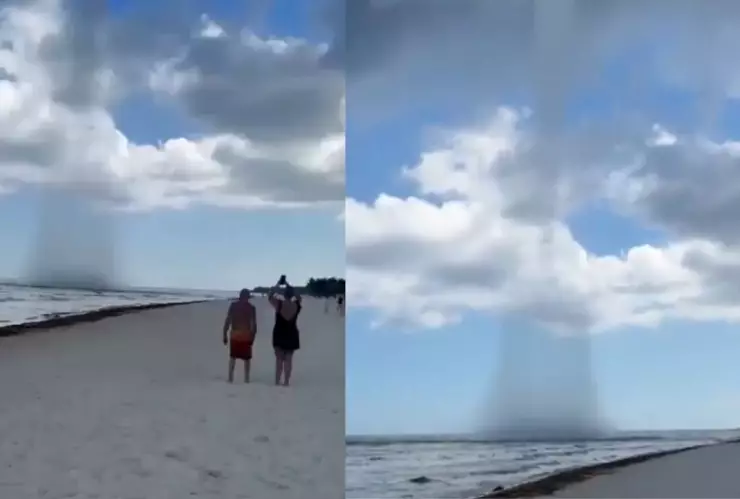 tromba marina playa del carmen