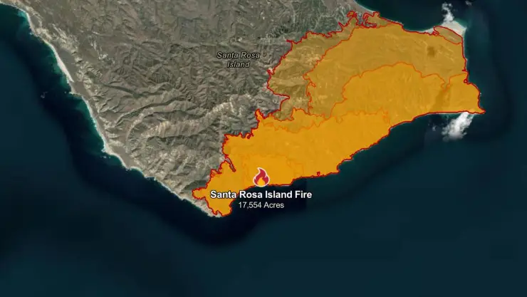 Santa Rosa Island Fire