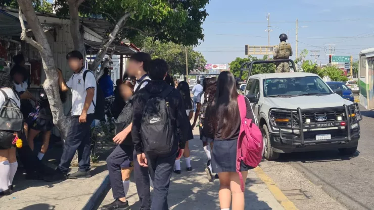 Estudiantes de la UAS en Mazatlán