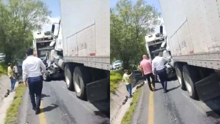 Mujer muere prensada en fuerte accidente sobre carretera a Morelia HOY 16 de julio