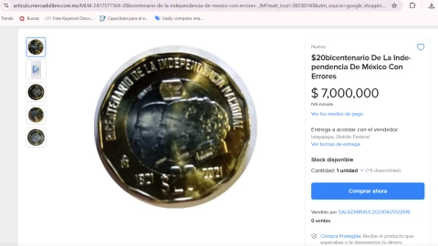 Pagan 150,000 por esta moneda conmemorativa de 20 pesos.png