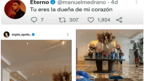 Ángela Aguilar y Manuel Medrano exhiben su relación en redes sociales