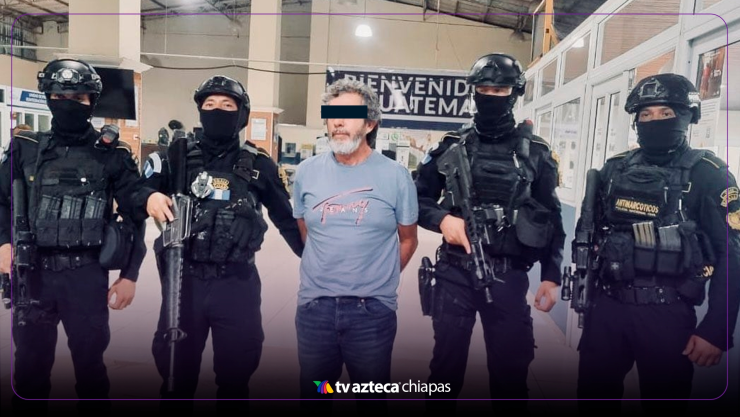 Capturan a Baldomero “N” en Chiapas, presunto líder de grupo delictivo