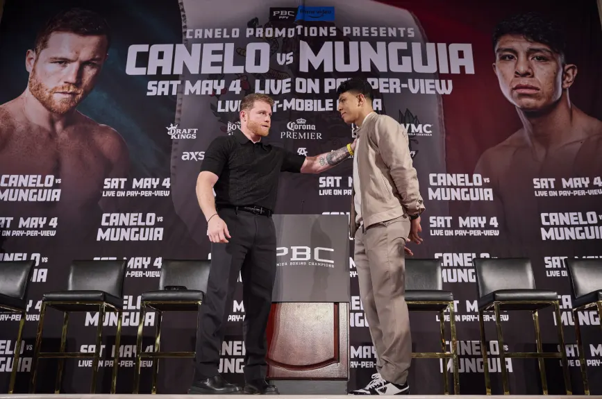 Conferencia de prensa oficial Canelo Álvarez vs Jaime Munguía