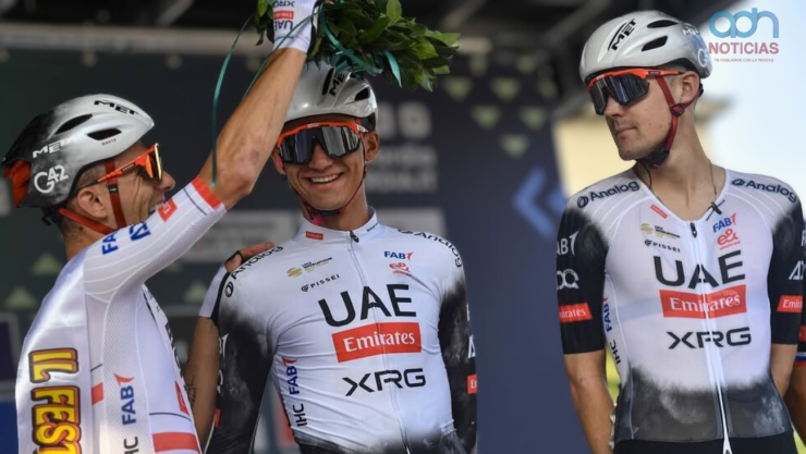 Isaac del Toro en el Giro de Veneto