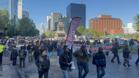 Bloqueos, manifestaciones y rodadas afectarán hoy a la CDMX
