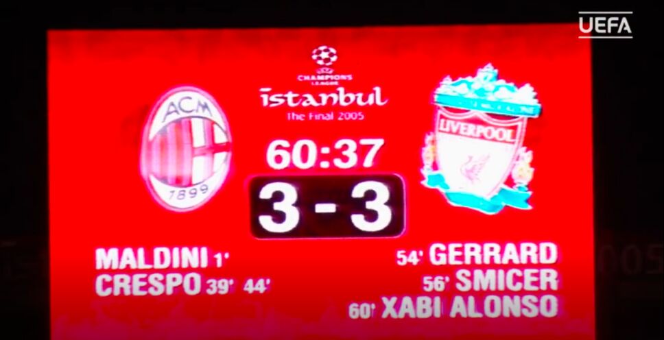 Milán 3-3 Liverpool
