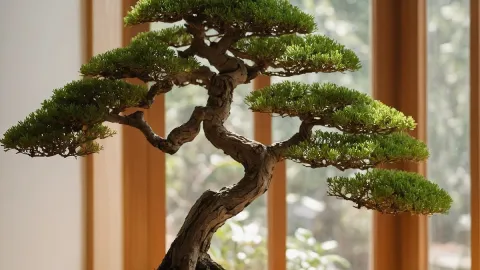 Árbol bonsái de casa