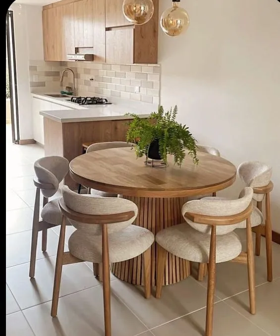 4 opciones para reemplazar la tradicional mesa rectangular del comedor por alternativas más funcionales y aesthetic