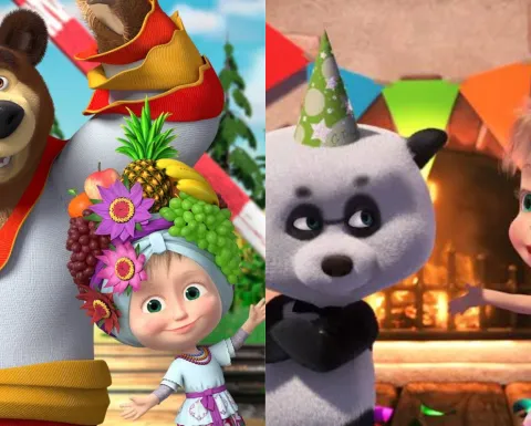 4 capítulos de Masha y el Oso para tener una tarde activa con los niños y que no se aburran