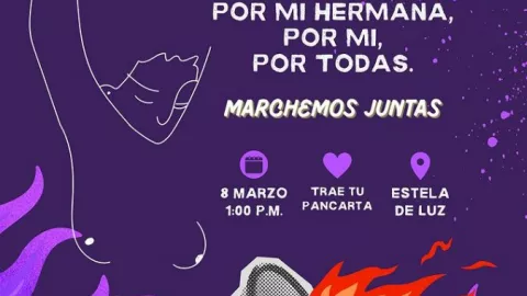 Marcha por el D&iacute;a Internacional de la Mujer